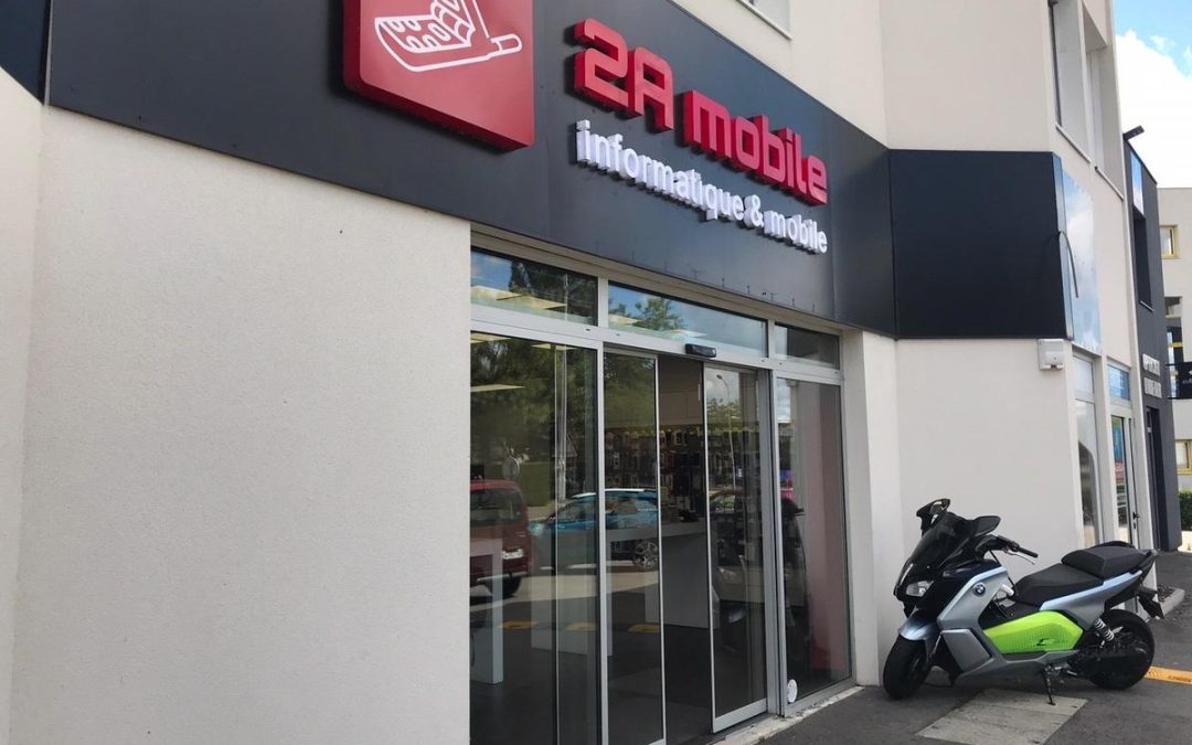 POSE D&rsquo;UNE ALARME DANS UN MAGASIN DE TELEPHONIE : 2A MOBILE VILLEFRANCHE SUR SAONE –