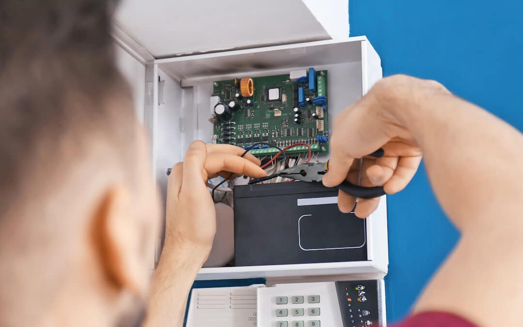 INSTALLATION D&rsquo;UNE ALARME DANS LES LOCAUX D&rsquo;UNE BOULANGERIE EN RHONE-ALPES 69 SECTEUR NEUVILLE SUR SAONE