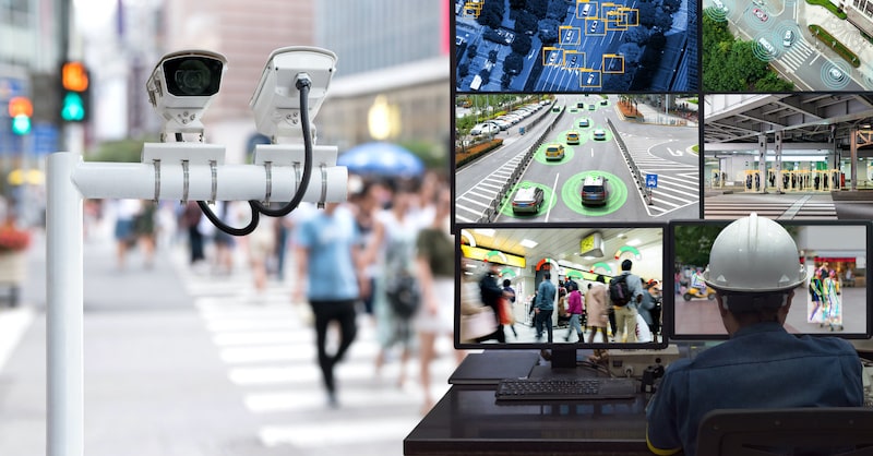 surveillance par caméra vidéo et intelligence artificielle
